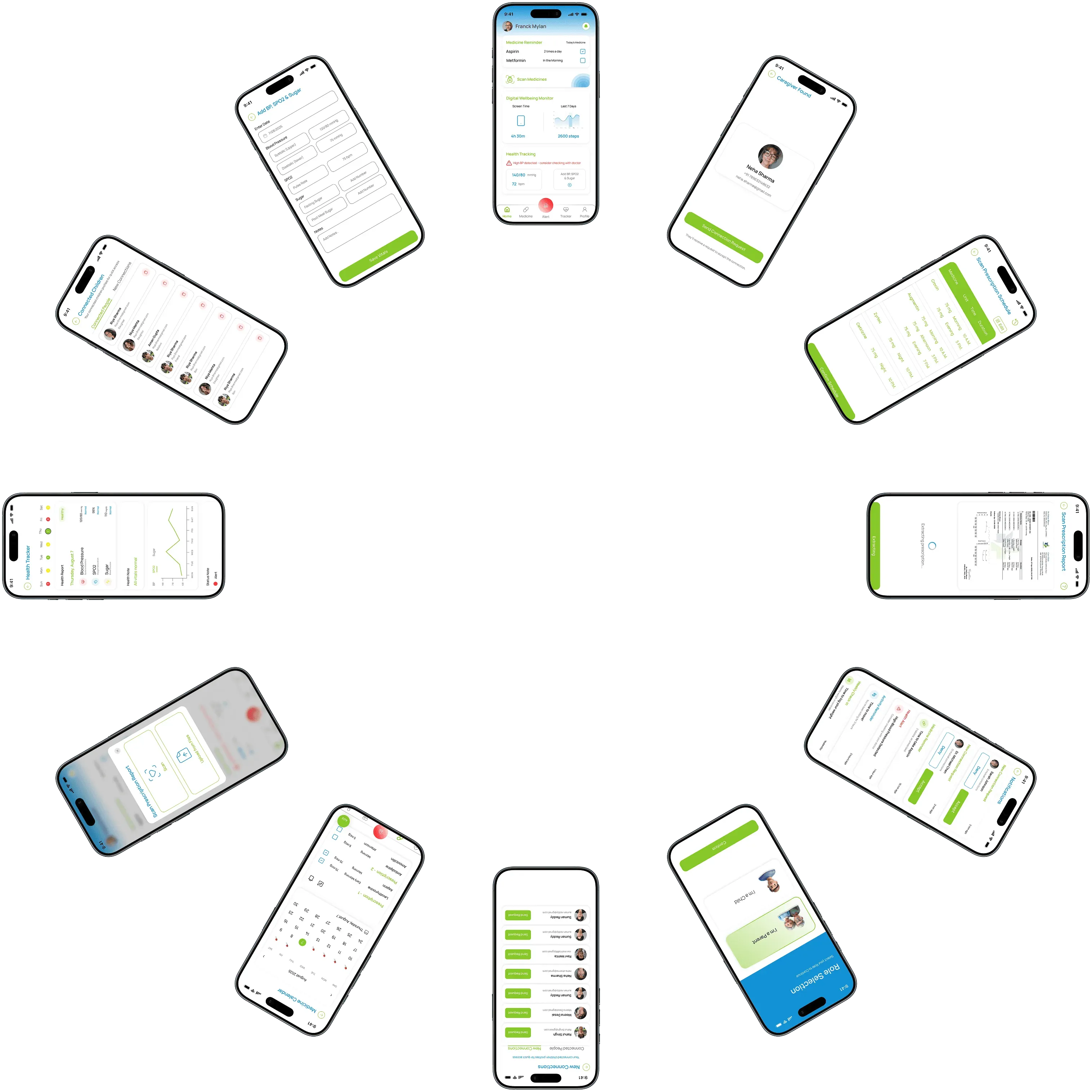 Project screenshots carousel