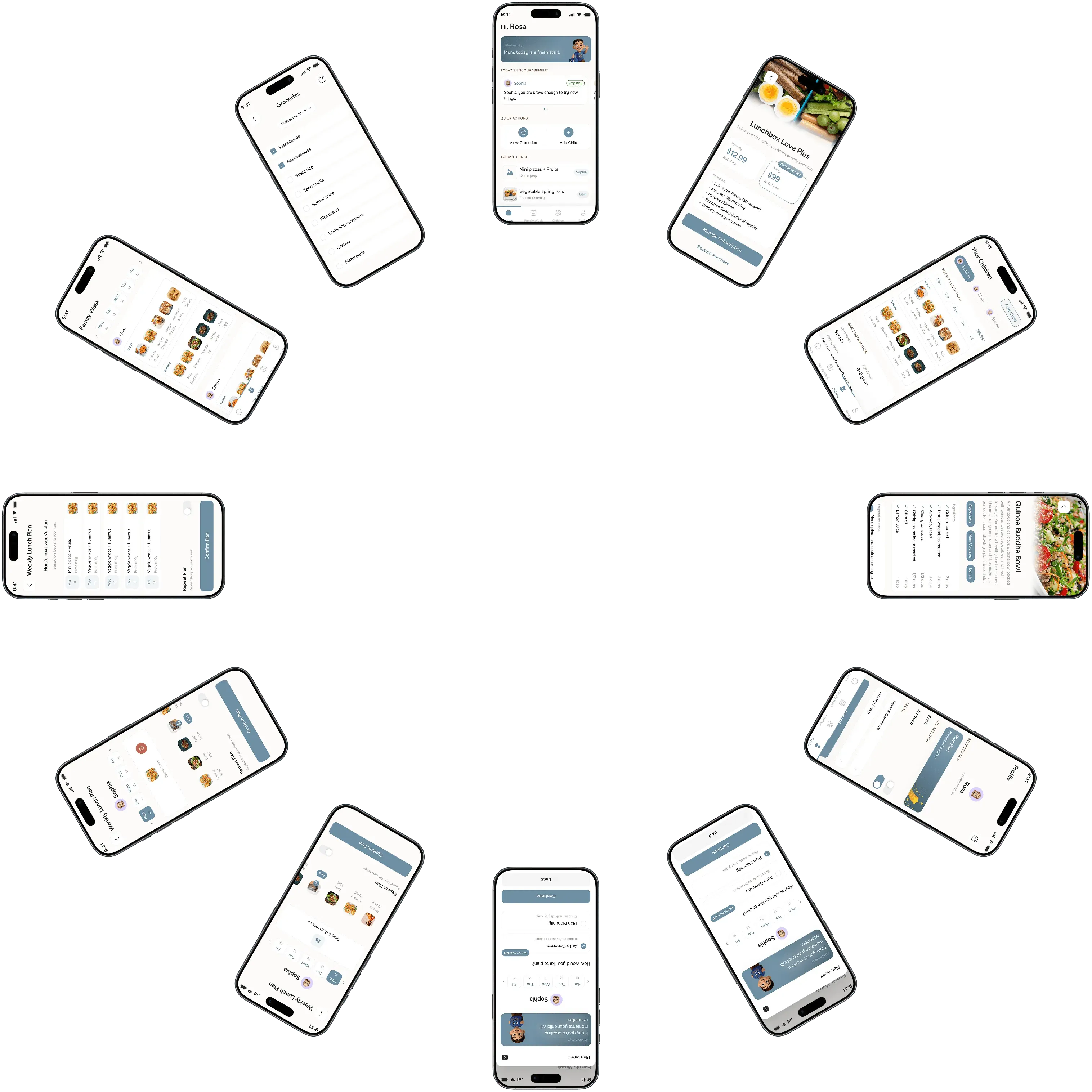 Project screenshots carousel