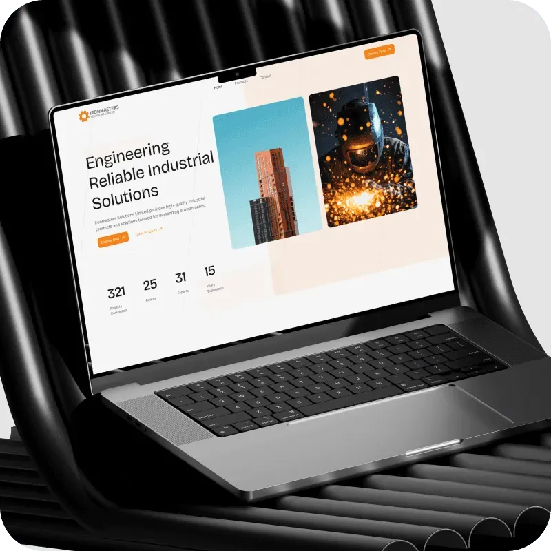 Website Visitors interface illustration